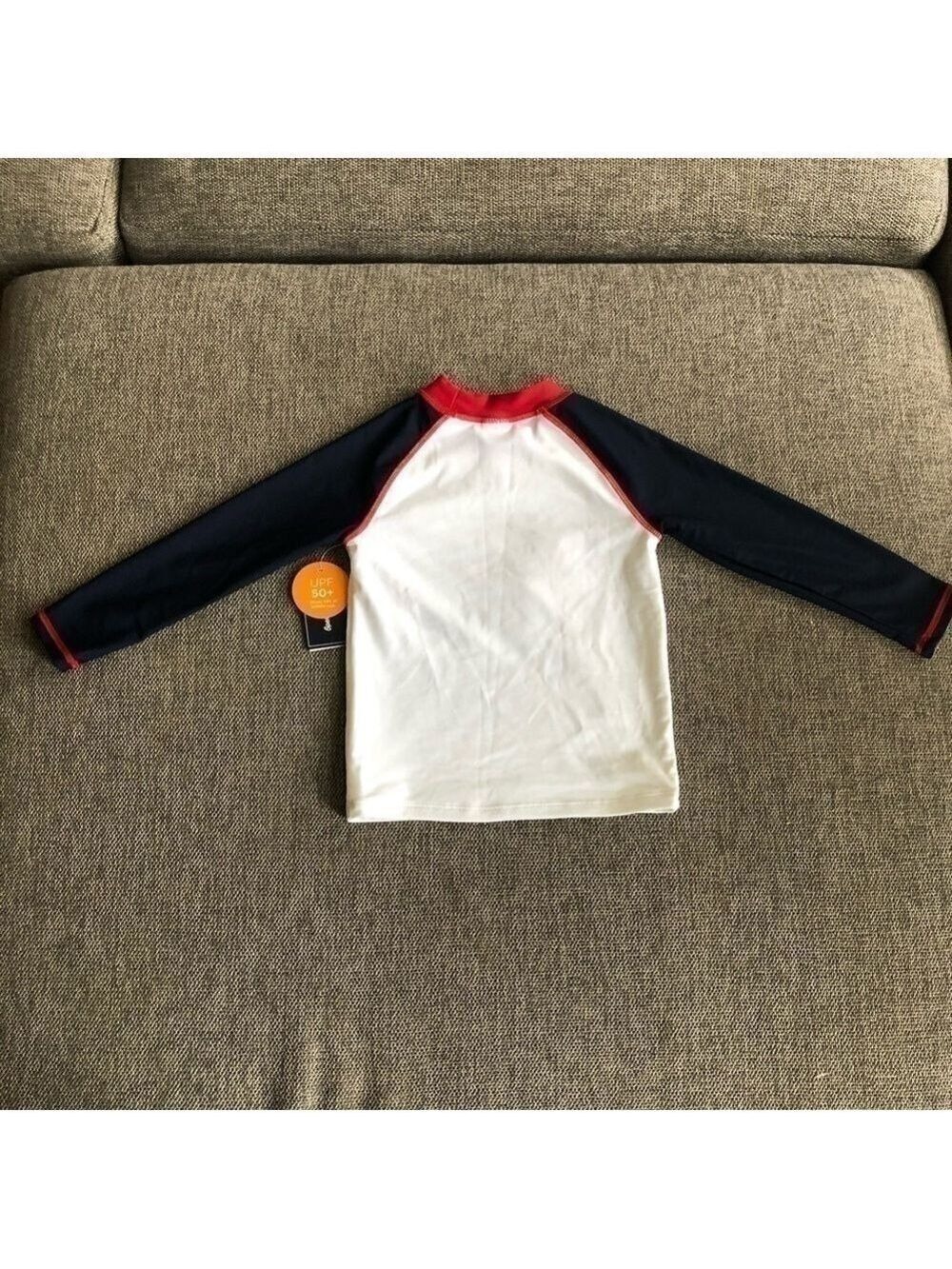 Gymboree Rashguard Boys Swim Top Sizes 2T Opening Day Rashguard Top - Picture 4 of 5